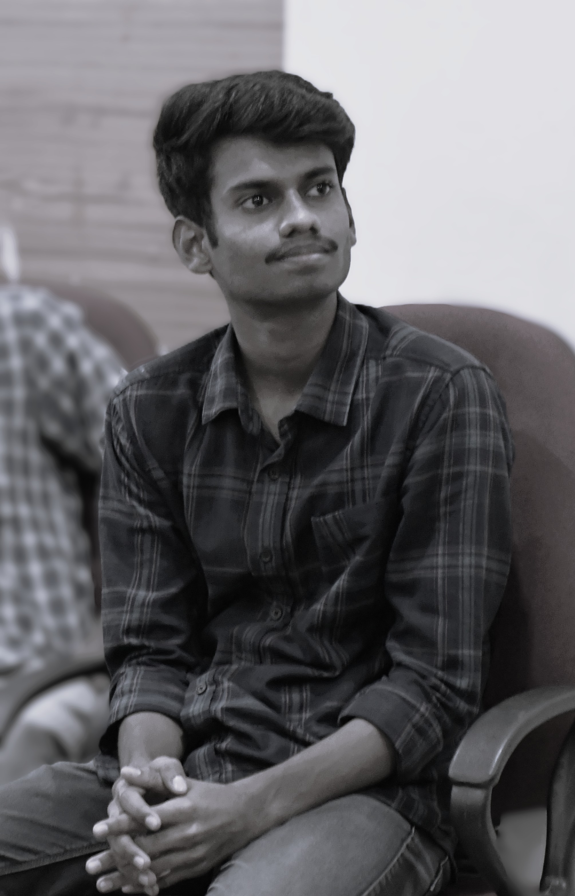 Seetharam Yellaboina Author Candid Photo Profile